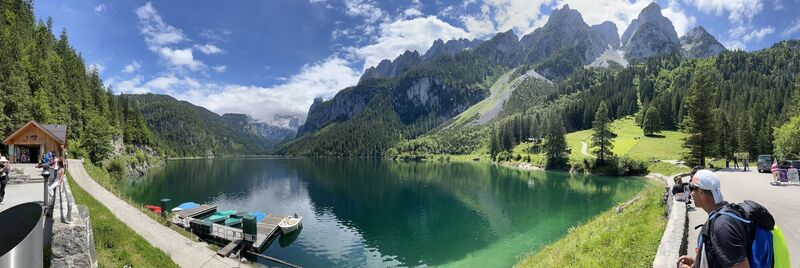 Foto von Peter Ptazek entlang der Tour
