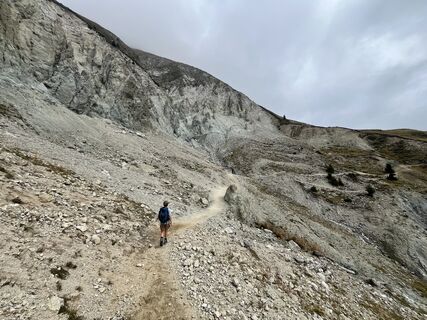 Foto von Maike entlang der Tour
