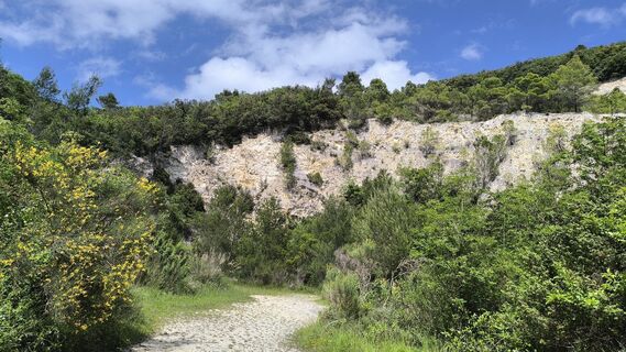 Photo de Roberto Branzanti le long du parcours