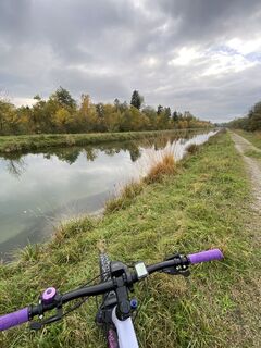 Foto van Sven Krieblin langs de tour