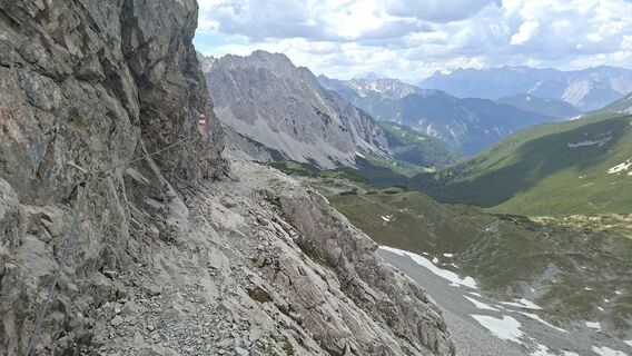 Foto von Gustl entlang der Tour