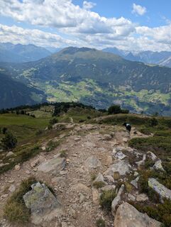 Foto von Benjamin Bergmann entlang der Tour