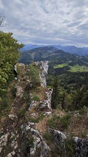 Foto von Matthias Rottenschlager entlang der Tour