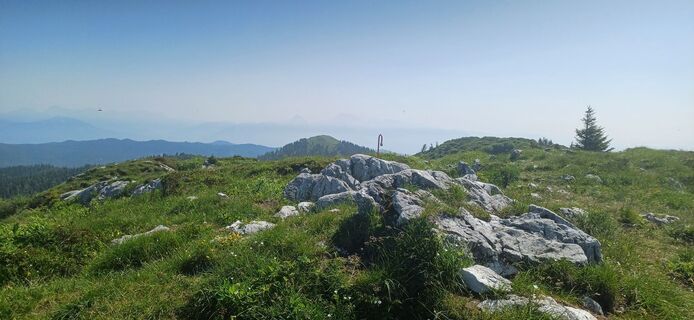 Foto von Janez Perko entlang der Tour
