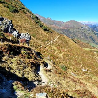 Foto de Brigitte Öttl a lo largo del recorrido