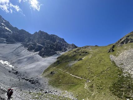 Foto von Josef Hauzinger entlang der Tour