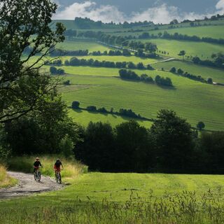 Mountainbiken im Erzgebirge