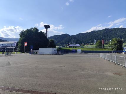 Foto von Barbara Galle entlang der Tour