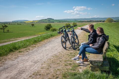 Leinepolder Radfahrer