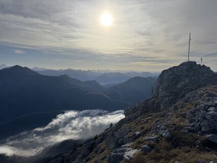 Zdjęcie z Wilfried Bachmayr wzdłuż trasy