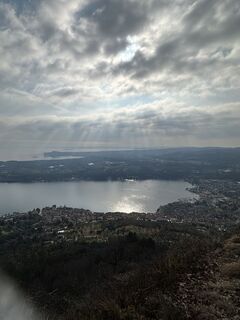 Photo de Agnese Martinelli le long du parcours