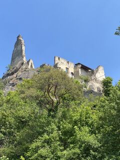 Foto von Friedrich Schlager entlang der Tour