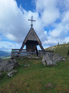 Foto de Manuela Weiß a lo largo del recorrido