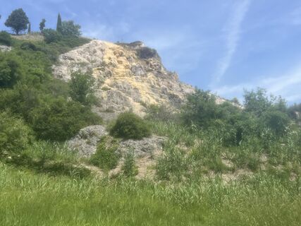 Foto de Giulio Vannini a lo largo del recorrido