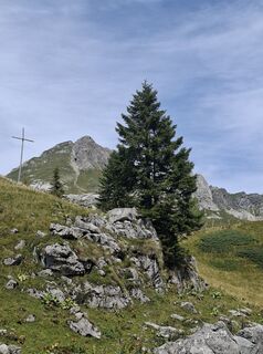 Foto von Karl-Heinz Martin entlang der Tour