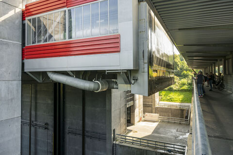 Führung im Schiffshebewerk Scharnebeck