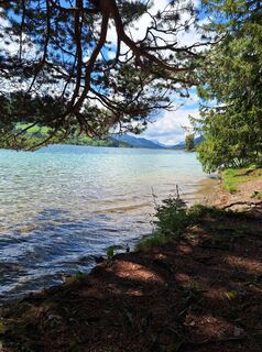 Foto von Dagmar Hofer entlang der Tour