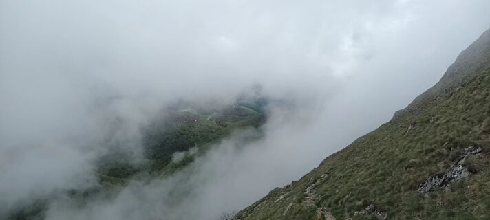 Foto von Gabriele Cucchi entlang der Tour