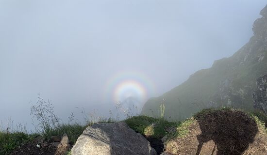 Foto von Toni Lerda entlang der Tour