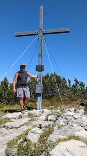 Fotografia z Klaus Lehner na trase