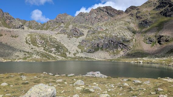 Photo de Stefano Manzoni le long du parcours