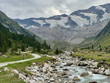 Foto von Peter Vogt entlang der Tour