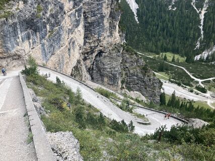 Foto von Gotthard Siegl entlang der Tour