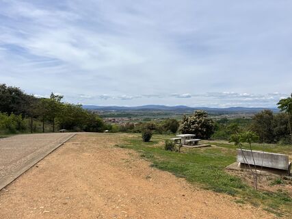 Photo de Andor Kulik le long du parcours