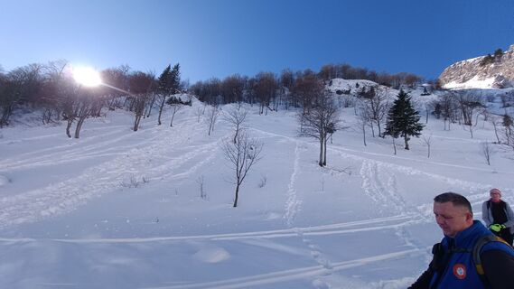 Foto von Davor Puklin entlang der Tour
