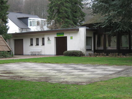 Gästepavillon in der Oldendorfer Schweiz