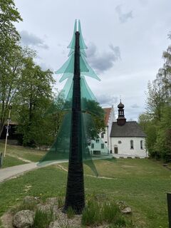 Foto von Friedrich Schlager entlang der Tour