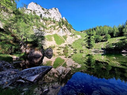 Photo de Karin Handleder le long du parcours