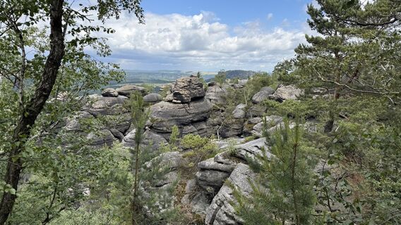 Foto von Daniel Härtel entlang der Tour