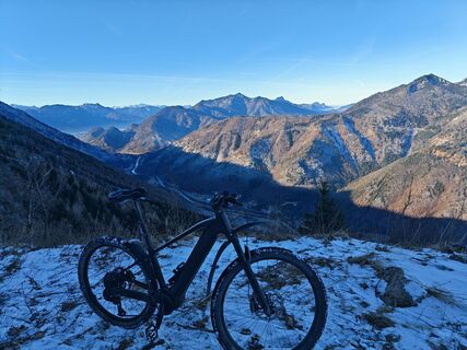 Foto von Johann Schallinger entlang der Tour