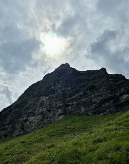 Photo de Veronika Strauss le long du parcours
