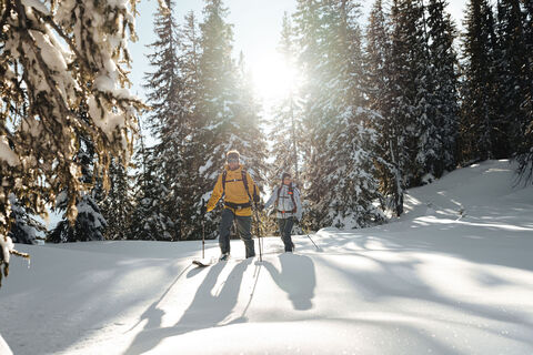 Schneeschuhwandern am Asitz