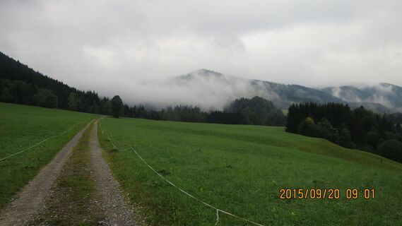 Aufstieg nach dem Aunbauer
