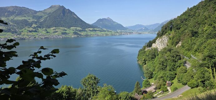 Foto von Peter Felber entlang der Tour