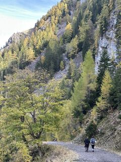 Foto von Maximilian Klammer entlang der Tour
