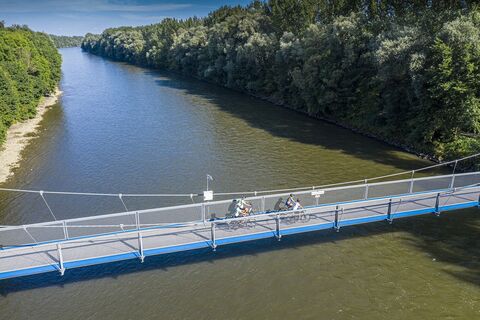 Radbrücke über die Mur