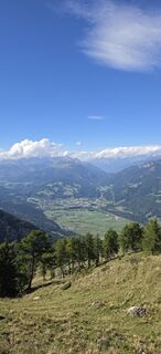 Foto von Franz Moser entlang der Tour