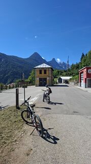 Foto von Johannes Toechterle entlang der Tour