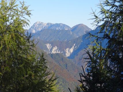 Blick vom Sinacher Gupf auf den Hochobir