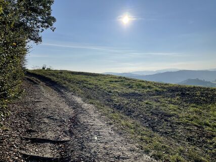 Foto de Franz Leitner a lo largo del recorrido