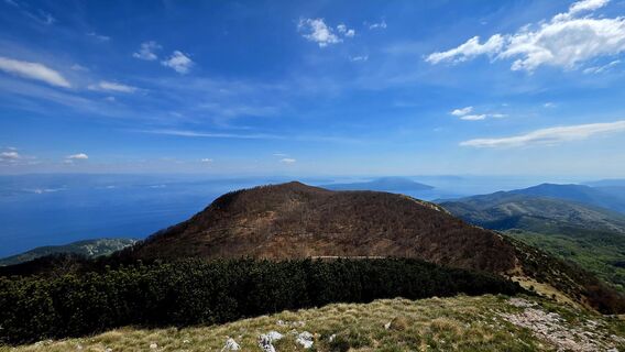 Zdjęcie z Danijel Sorola wzdłuż trasy