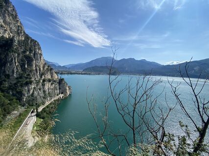 Foto von Angelo Austoni entlang der Tour