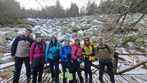 Foto von Sase Dinev entlang der Tour