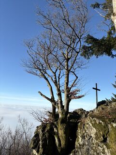 Foto von Egon Dullinger entlang der Tour