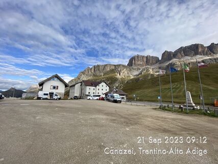 Foto de Angelo Austoni a lo largo del recorrido