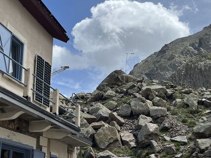 Photo de Toni Lerda le long du parcours